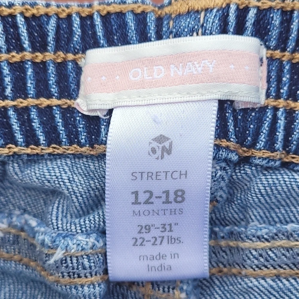 Old Navy jeans/ Carter jacket outfit 12 month